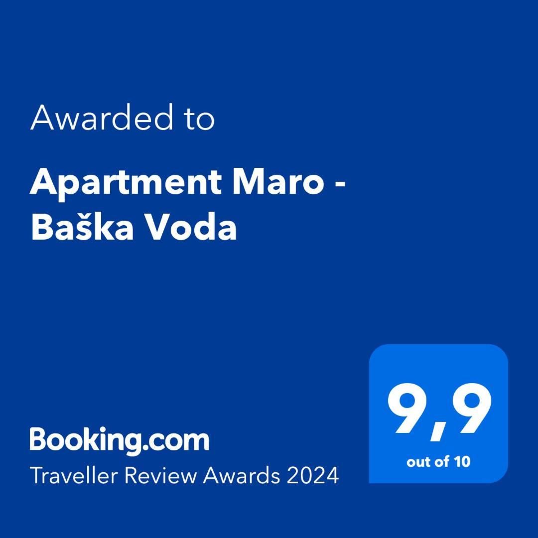 Apartment Maro - 巴什卡沃达 外观 照片